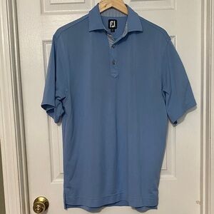 FootJoy Men's Medium Light Blue Polo Shirt
